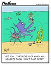 Cartoon: MINDFRAME (small) by Brian Ponshock tagged octopus,sea,toys