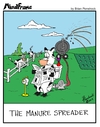 Cartoon: MINDFRAME (small) by Brian Ponshock tagged cows,manure,energy,fields