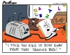 Cartoon: MINDFRAME (small) by Brian Ponshock tagged bread,tanning,toast,burnt