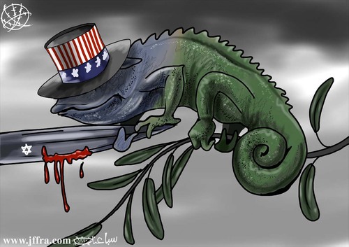 Cartoon: USA (medium) by sabaaneh tagged usa