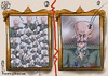 Cartoon: Dictator (small) by sabaaneh tagged dictator