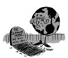 Cartoon: Common Sense (small) by John Meaney tagged world,grave,burial