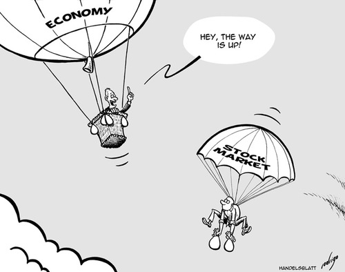 Cartoon: Stock Markets fall (medium) by rodrigo tagged stock,market,financial,crisis,economy,finance,fall,recession,dow,jones,nasdaq,wall,street,cac40,ftse100,dax30
