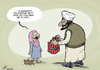 Cartoon: Afghan bomb child (small) by rodrigo tagged afghanistan pakistan bomb attack child girl terror terrorism
