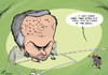Cartoon: Defensive tactics by Mourinho (small) by rodrigo tagged jose,mourinho,football,inter,milan,italy,champions,league,barcelona,messi,puyol,final,soccer