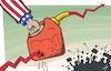 Cartoon: Fuel Fighters (small) by rodrigo tagged usa,gas,prices,war,fuel,oil,iran,middleeast,unitedstates,international,politics,anger,protests,conflict,straitofhormuz