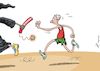 Cartoon: Hold work (small) by rodrigo tagged work,retirement,pension,old,age,elderly,social,security,society,politics,economy,death,grim,reaper