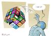 Cartoon: Insolubiks cube (small) by rodrigo tagged israel,hamas,conflict,gaza,palestine,westbank,attack,terror,terrorism,islam,territory,population,religion,region,bomb,bombing,international,politics