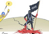 Cartoon: Jihadist fair play (small) by rodrigo tagged isis,islamic,state,of,iraq,and,the,levant,jihad,jihadist,extremism,syria