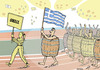 Cartoon: Olympic austerity (small) by rodrigo tagged greece,crisis,austerity,london,2012,olympic,games,sports,opening,ceremony,nations,parade