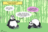 Cartoon: Panda breeding (small) by rodrigo tagged giant,panda,bear,zoo,breeding,reproduction,sex,playstation