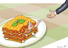 Cartoon: Populasagna (small) by rodrigo tagged italy,elections,voters,populism,parties,extremism,radical,right,left,poverty,unemployment
