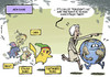Cartoon: Riskonomy (small) by rodrigo tagged imf,christine,lagarde,portugal,italy,brexit,china,world,economy