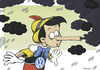 Cartoon: Volkslügen (small) by rodrigo tagged us,usa,auto,volkswagen,environment,pollution,emissions,co2,pinocchio,lies