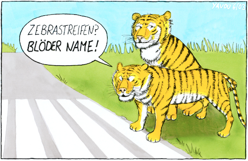 Zebrastreifen Zebrastreifen