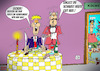 Cartoon: Kompliment im Restaurant (small) by Mittitom tagged restaurant,gastronomie,essen,kellner,koch