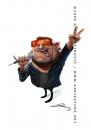 Cartoon: Bono Vox (small) by sinisap tagged u2