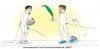 Cartoon: A pena e mais forte que a espada (small) by besereno tagged esgrima,sport,desporto,fencing