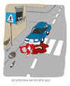 Cartoon: Rotkäppchen (small) by ichglaubeshackt tagged rotkäppchen,märchen,golf,auto,autounfall