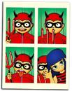 Cartoon: DEHZAOO INVASION (small) by zellaby tagged bangs mask photobooth devil halloween
