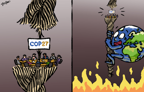 Cartoon: COP27 (medium) by cartoonistzach tagged cop27,climate,global,warming,cop27,climate,global,warming