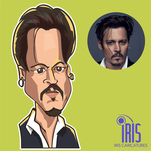 Cartoon: caricature of Johnny depp (medium) by Gamika tagged johnny,depp