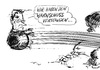 Cartoon: Warnschuss (small) by Kringe tagged warnschuss,fdp,westerwelle,niederlage,wahl