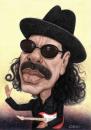 Cartoon: Carlos Santana (small) by Gero tagged caricature
