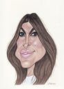 Cartoon: Eva Mendes (small) by Gero tagged caricature