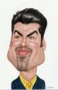 Cartoon: George Michael (small) by Gero tagged caricature