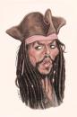 Cartoon: Johnny Depp (small) by Gero tagged caricature