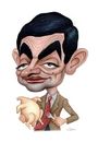 Cartoon: Mr. Bean (small) by Gero tagged caricature