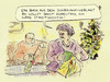 Cartoon: Bescherung (small) by Bernd Zeller tagged suhrkamp,verlag