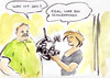 Cartoon: Guenstig (small) by Bernd Zeller tagged guenstig,schaeppchen,handel,verkauf,angebot,shopping,einkaufen,frauen