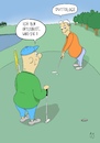 Cartoon: Puttologe (small) by WiesenWerner tagged mediziner,arzt,golf