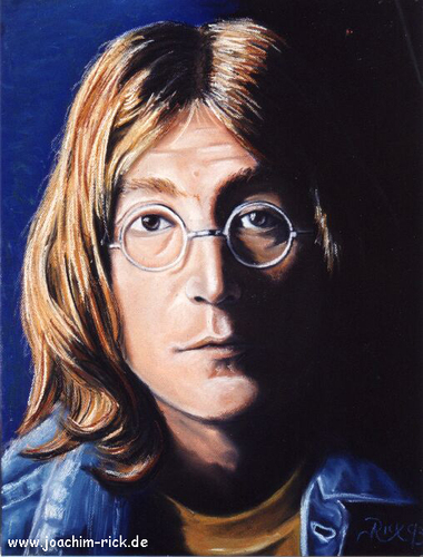 Cartoon: John Lennon - 1968 (medium) by Portraits-Karikaturen tagged john,lennon,musiker,the,beatles,1968,portrait,portraits,portraitzeichnung,pastellkreide