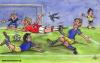 Cartoon: Fussball -  Schwalbe - 2006 (small) by Portraits-Karikaturen tagged fußball,fußballkarikatur,fußballspieler,fussballkarikatur,fussball,karikatur,schwalbe,schwalben,torszene