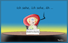 Cartoon: Madame Merkel (small) by Fish tagged merkel,bundestag,befragung,zukunft,vorherseher,wahrsager,christallkugel,kopftuch,cdu,corona,pandemie