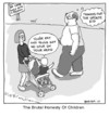 Cartoon: Brutal Honesty (small) by noodles tagged children,brutal,honesty,exercise,walking,stroller