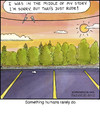 Cartoon: Rude Bird (small) by noodles tagged birds,sunset,story,rude,poop