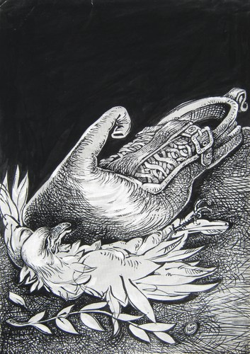 Cartoon: 144 (medium) by angelkoski nikola tagged angelkoski,nikola