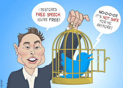 Elon Frees the Bird