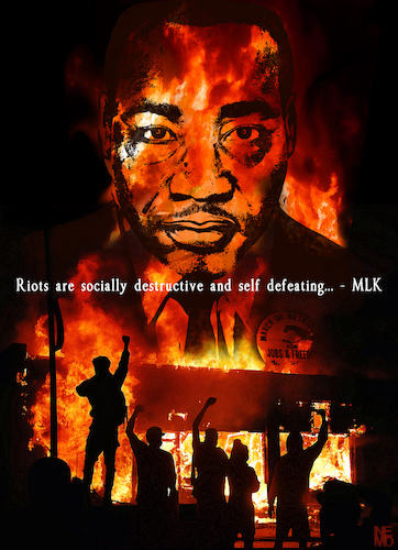 Martin Luther King VS Riots