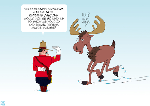 Strengthened Canadian Border Strengthened Canadian Border