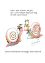 Cartoon: Schneggla (small) by elmario55 tagged alldag schwoba illertal schwaben