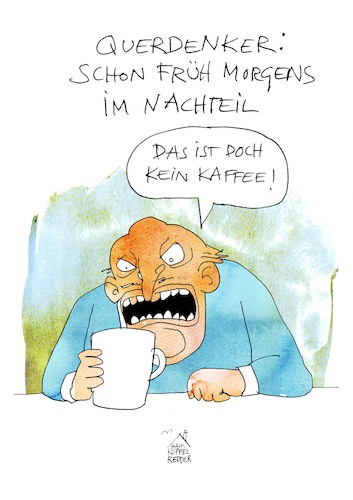 Cartoon: Querdenker (medium) by Koppelredder tagged querdenker,verschwörungstheorien,coronaleugner,klimaleugner,neonazis,reichsbürger,kaffee,morgen,morgenmuffel,haß,nachteil,querdenker,verschwörungstheorien,coronaleugner,klimaleugner,neonazis,reichsbürger,kaffee,morgen,morgenmuffel,haß,nachteil