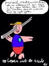 Cartoon: performance (small) by ceesdevrieze tagged fun