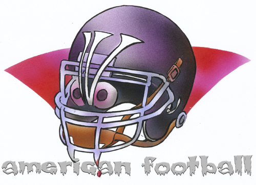 Cartoon: american football (medium) by HSB-Cartoon tagged american,football,americanfootball,sport,nfl,footballteam,team,sportsteam,vampire,helmet,footballhelmet,sportscartoon,sportscaricatur,sportmotive,footballlogo,american,football,americanfootball,sport,nfl,footballteam,team,sportsteam,vampire,helmet,footballhelmet,sportscartoon,sportscaricatur,sportmotive,footballlogo