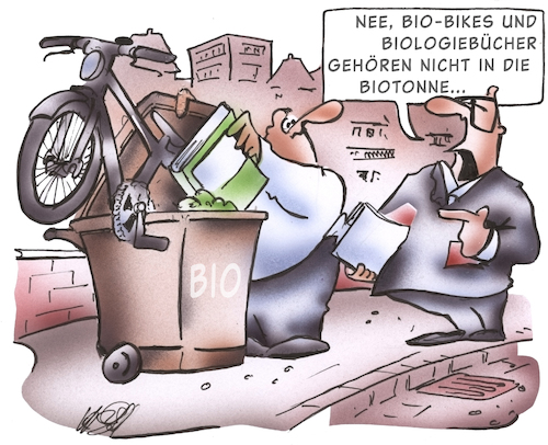 Cartoon: Biotonne (medium) by HSB-Cartoon tagged bio,biotonne,biologiebuch,biobike,müll,müllabfuhr,mülltonne,abfallbeseitigung,müllentsorgung,entsorgungsbetrieb,biologisch,bio,biotonne,biologiebuch,biobike,müll,müllabfuhr,mülltonne,abfallbeseitigung,müllentsorgung,entsorgungsbetrieb,biologisch