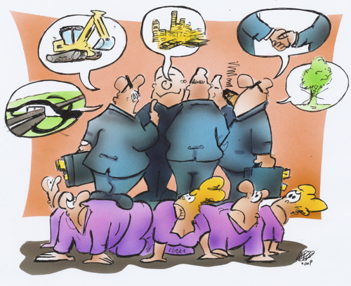Cartoon: Debatte (medium) by HSB-Cartoon tagged bürger,politik,politiker,debatte,stadt,gemeinde,kommune